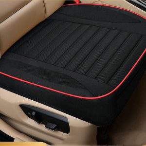Three-Piece Car Seat Cushion Set - New Linen Cushion Cover Without Backrest