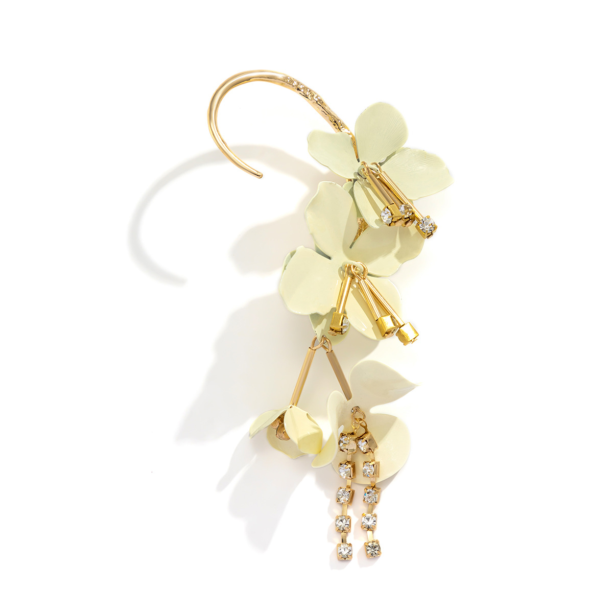 Stylish Colorful Tassel Flower Minimalist Earrings – Perfect for Any Occasion - Image 3