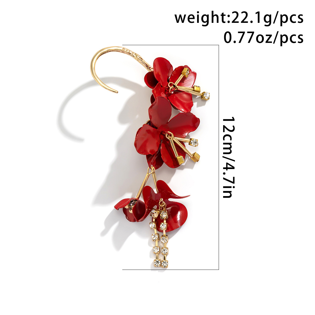 Stylish Colorful Tassel Flower Minimalist Earrings – Perfect for Any Occasion - Image 31