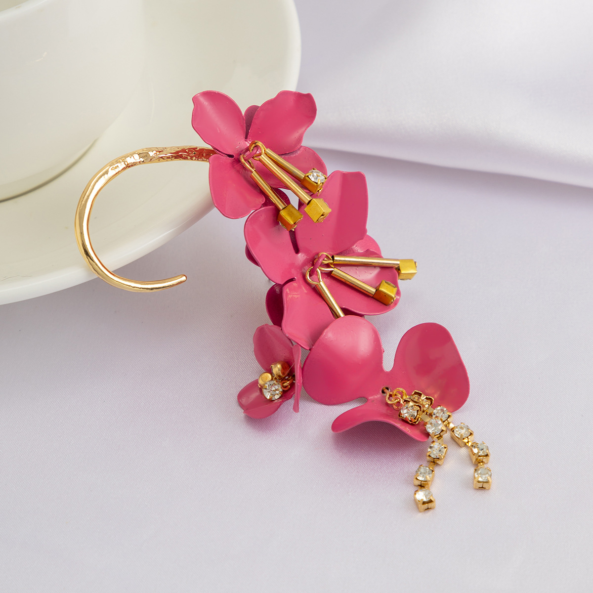 Stylish Colorful Tassel Flower Minimalist Earrings – Perfect for Any Occasion - Image 36