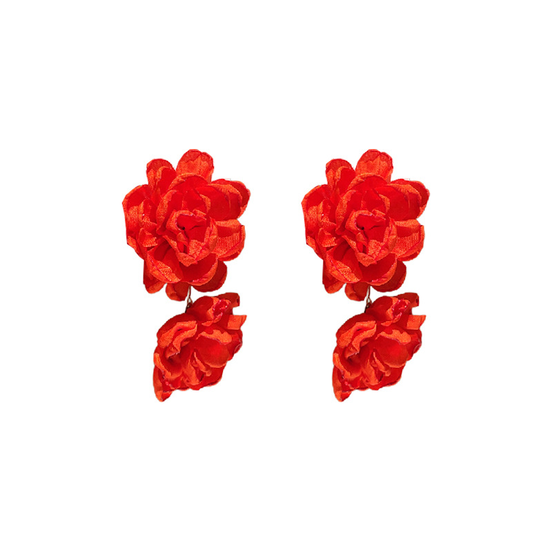 Stylish Colorful Tassel Flower Minimalist Earrings – Perfect for Any Occasion - Image 40