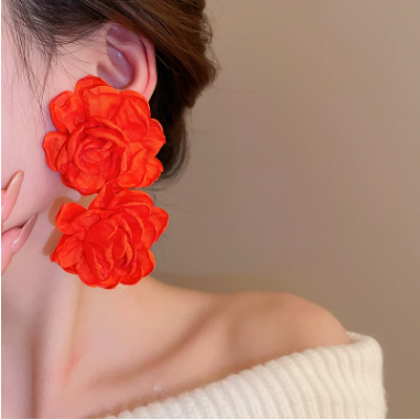 Stylish Colorful Tassel Flower Minimalist Earrings – Perfect for Any Occasion - Image 42