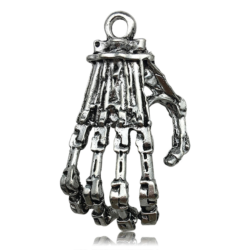 Halloween Accessories: Pumpkin, Skull, Bat, and Hand Claw Ornaments for Spooky Decor - Image 18