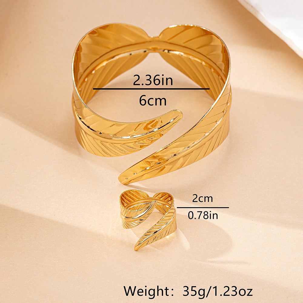 Stylish Women's Alloy Geometry Open Bracelet for Unique Personal Expression - Image 6