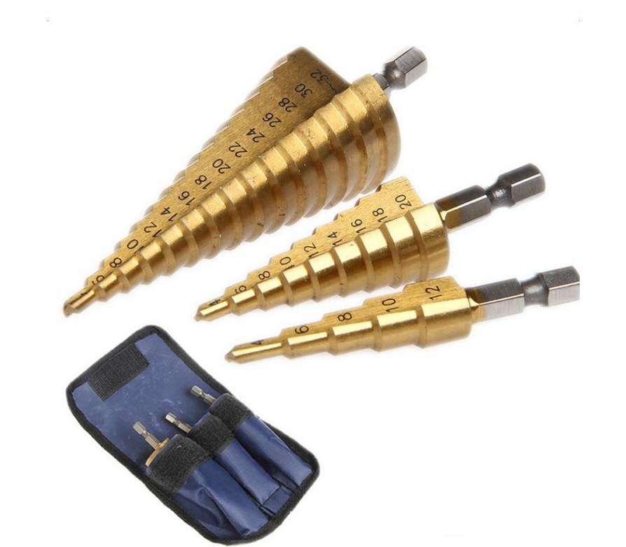 High-Speed Steel Step Drill Pagoda Bit - Precision Step Drill Tool - Image 3