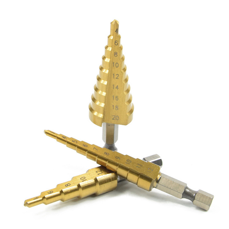 High-Speed Steel Step Drill Pagoda Bit - Precision Step Drill Tool - Image 4