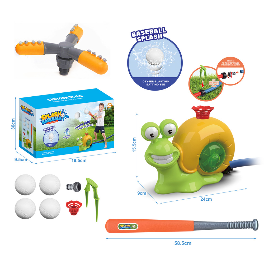 Summer Garden Splash Sprinkler Toy - Outdoor Water Spray for Kids | Fun Cartoon Bath Toy - Image 31