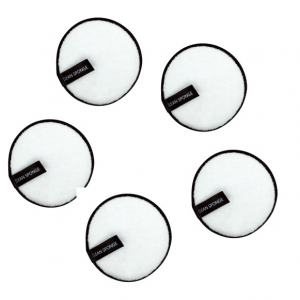 Magic Lazy Water Makeup Remover Powder Puff - Round Face Wash Sponge for Short Hair Makeup Removal