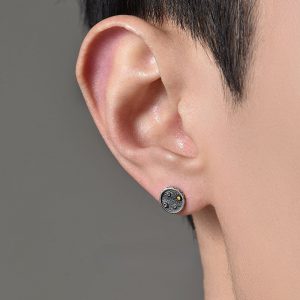 Stylish Women's Retro Dark Earrings - Handsome and Trendy Designs