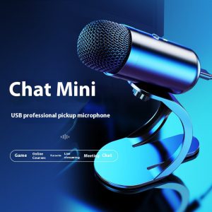 High-Quality Karaoke Live Microphone - USB Wired Desktop Computer Mic