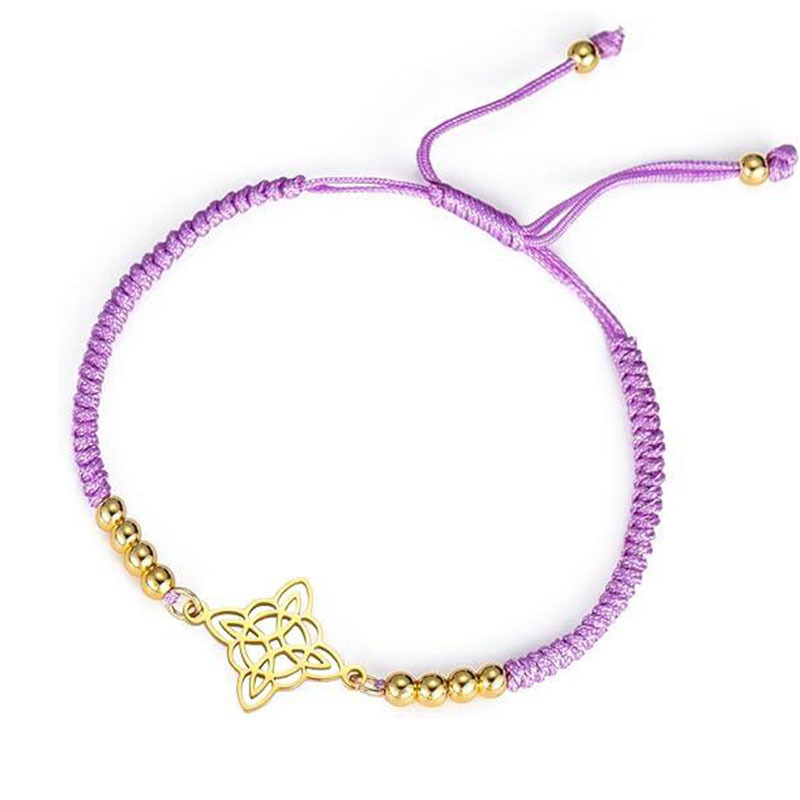 Versatile Golden Beaded Weave Adjustable Carrying Strap - Stylish & Simple - Image 2