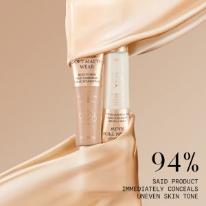PHOFAY Full Coverage Foundation for Flawless, Radiant Skin