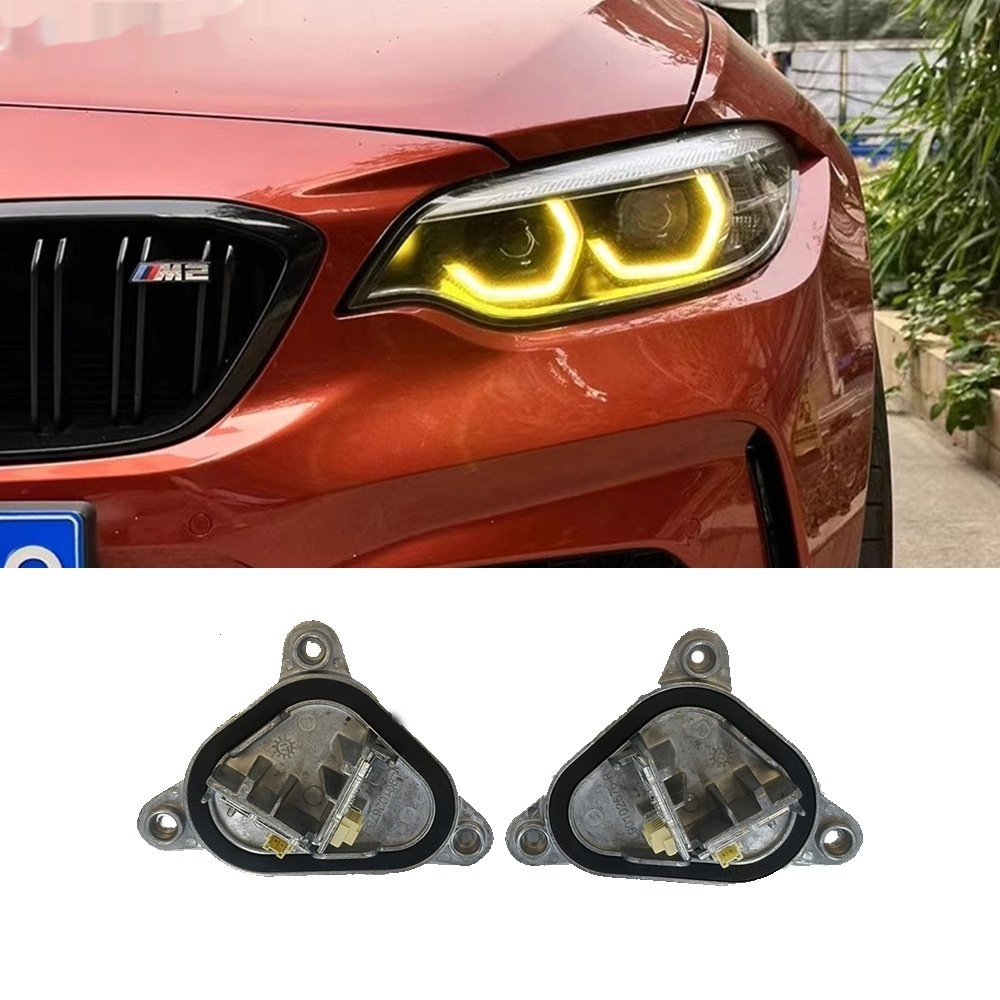 BMW 2 Series M2C Lemon Yellow Golden Eye Belt - Premium Aluminum Parts - Image 4