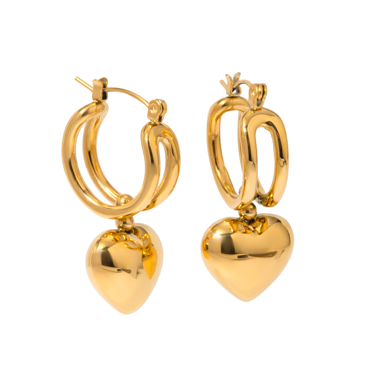 Stunning Audrey Gold Earrings - Elegant Jewelry for Every Occasion - Image 10