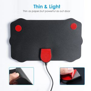 Compact HD Digital TV Antenna for Enhanced Signal Reception