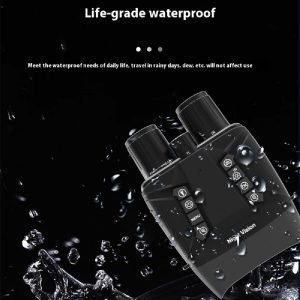 4K Infrared Digital Night Vision Camera with Large Screen & Backlight Button