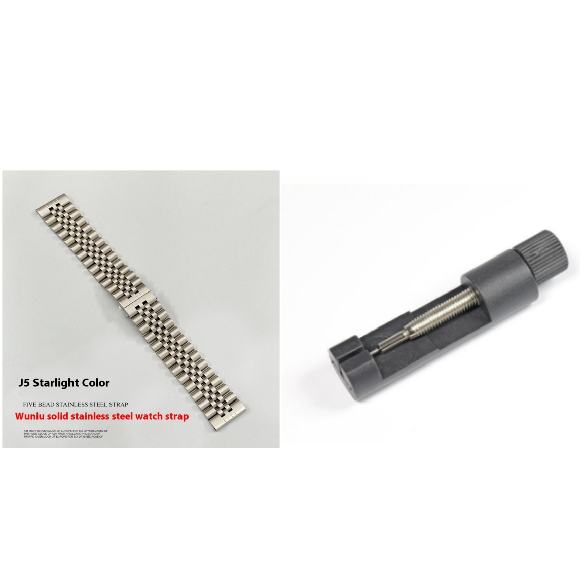 Five-Bead Cow Ring | Durable Solid Stainless Steel Strap for Lasting Style - Image 12