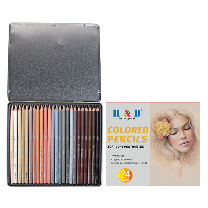 24-Color Skin Tone Painting Pens for Hand-Painted Portraits | Oily Art Supplies - Image 5