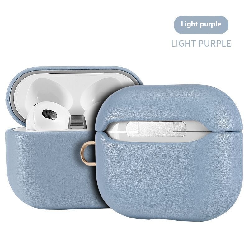 Premium Light Luxury Cowhide Earphone Sleeves - Elevate Your Audio Experience - Image 3