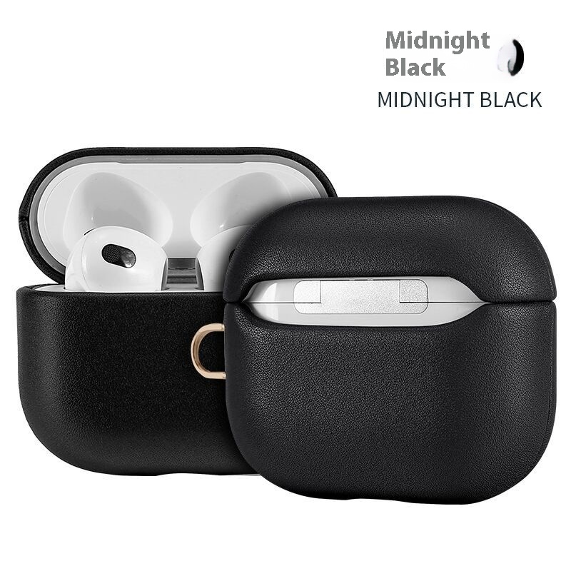 Premium Light Luxury Cowhide Earphone Sleeves - Elevate Your Audio Experience - Image 4