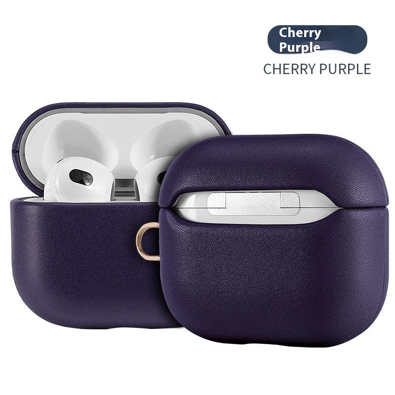 Premium Light Luxury Cowhide Earphone Sleeves - Elevate Your Audio Experience - Image 16