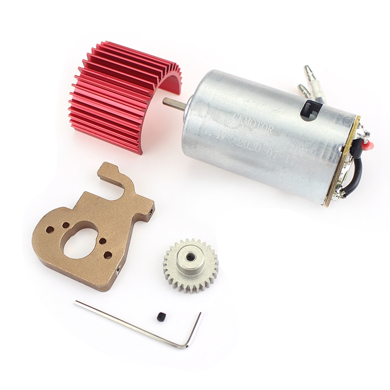 High-Performance Motor Heat Sink & Gear Seat for Remote Control Cars