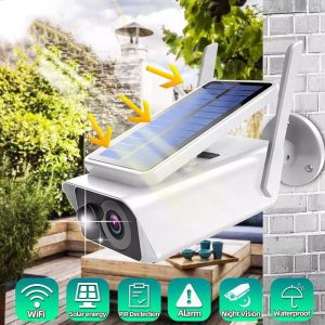 Wireless WiFi Solar-Powered Rechargeable Battery Security Camera