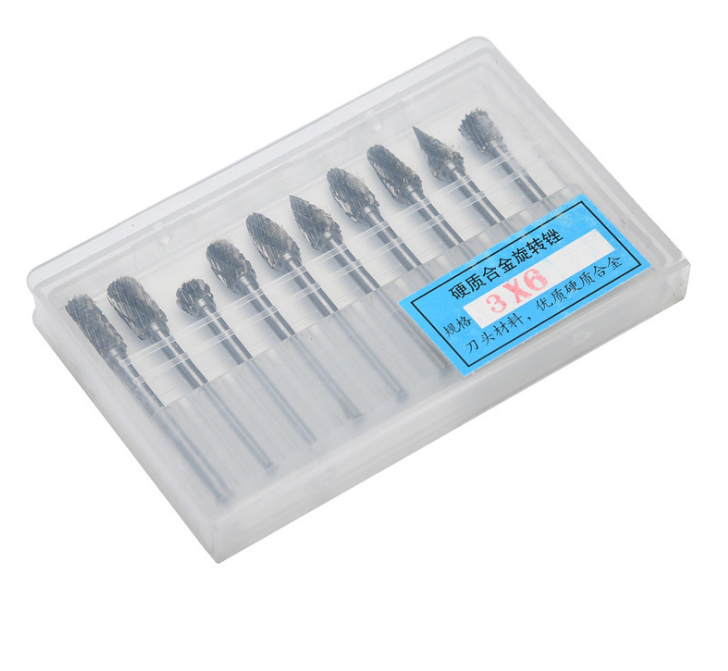 Premium Steel Carbide Rotary Burr Set for Precision Metalwork - Image 6