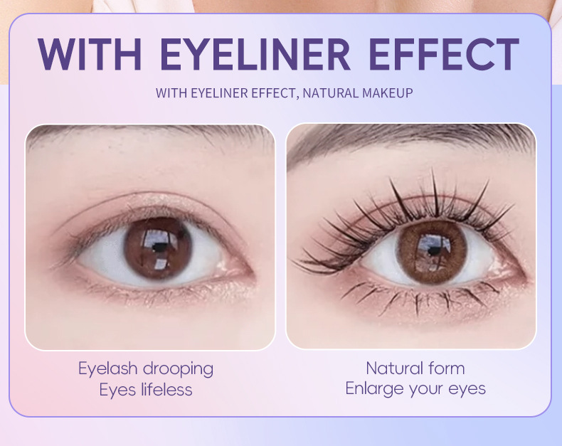 Magnetic Suction Natural Eyelashes - One Pair of Super Soft Mink Hair for Daily Wear, Easy to Apply - Image 18