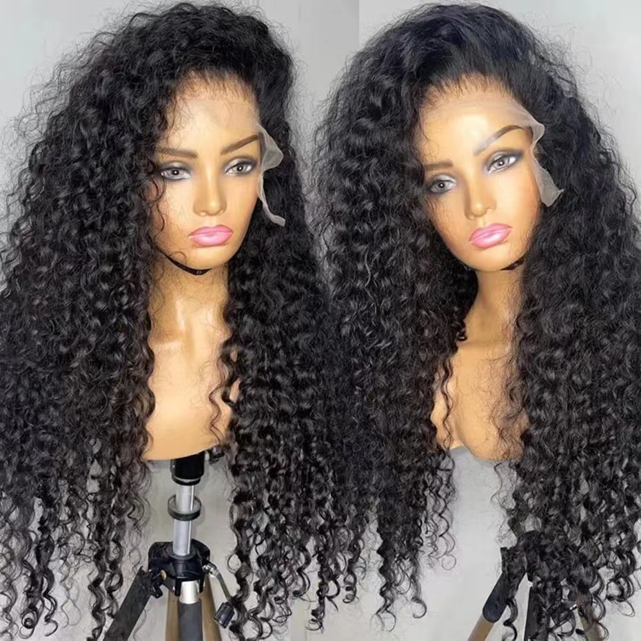 Deep Wave T Part Frontal Wig - Premium Human Hair Headgear for Stunning Style - Image 10