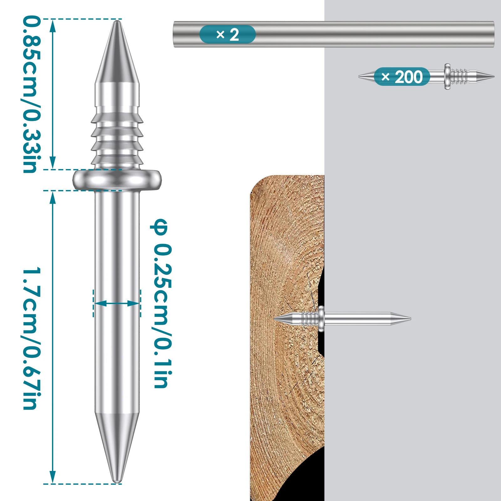 Portable Household Punch-free Double-headed Screwless Tool for Easy Use - Image 5
