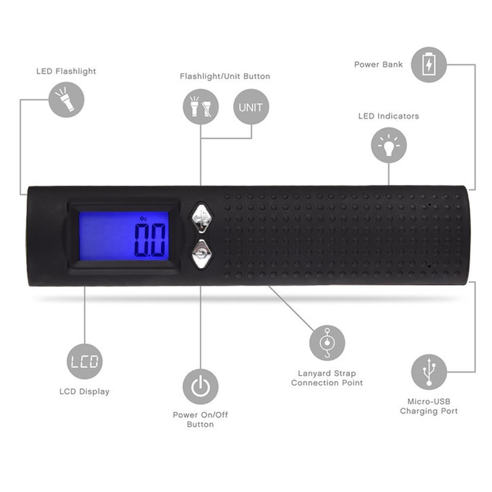 Accurate USB Portable Handheld Scale for Suitcases - Travel-Friendly Solution - Image 3