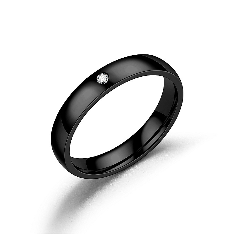 Shiny Stainless Steel Couple Ring for Women – Elegant and Stylish - Image 3