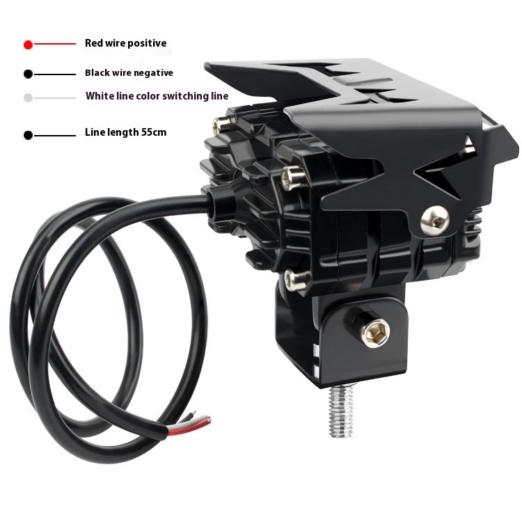 Two-Color Lens Headlight for Motorcycles - Bright and Stylish Lighting - Image 14