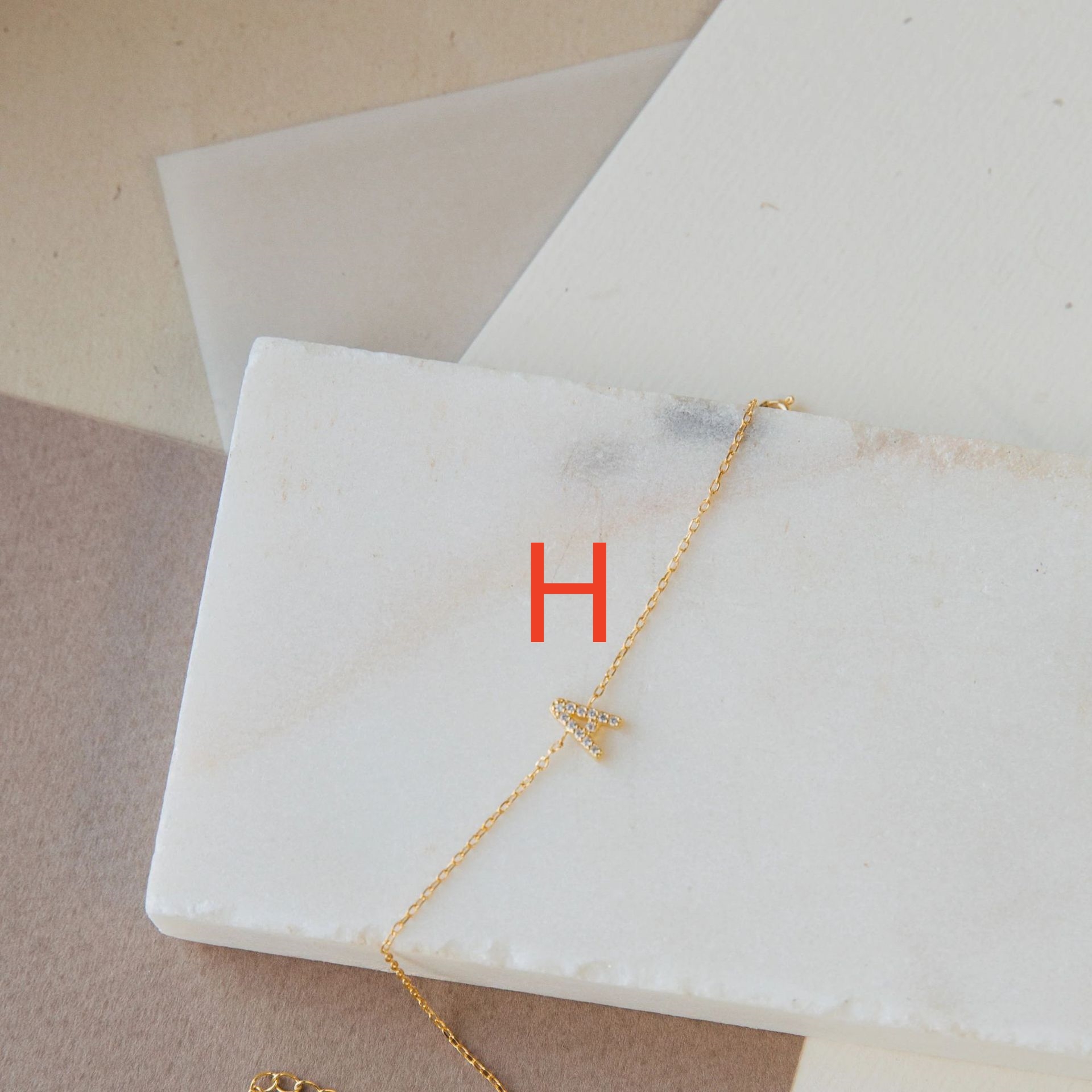 Stylish 26 Letter Bracelet for Women - New Design with Diamonds - Image 4