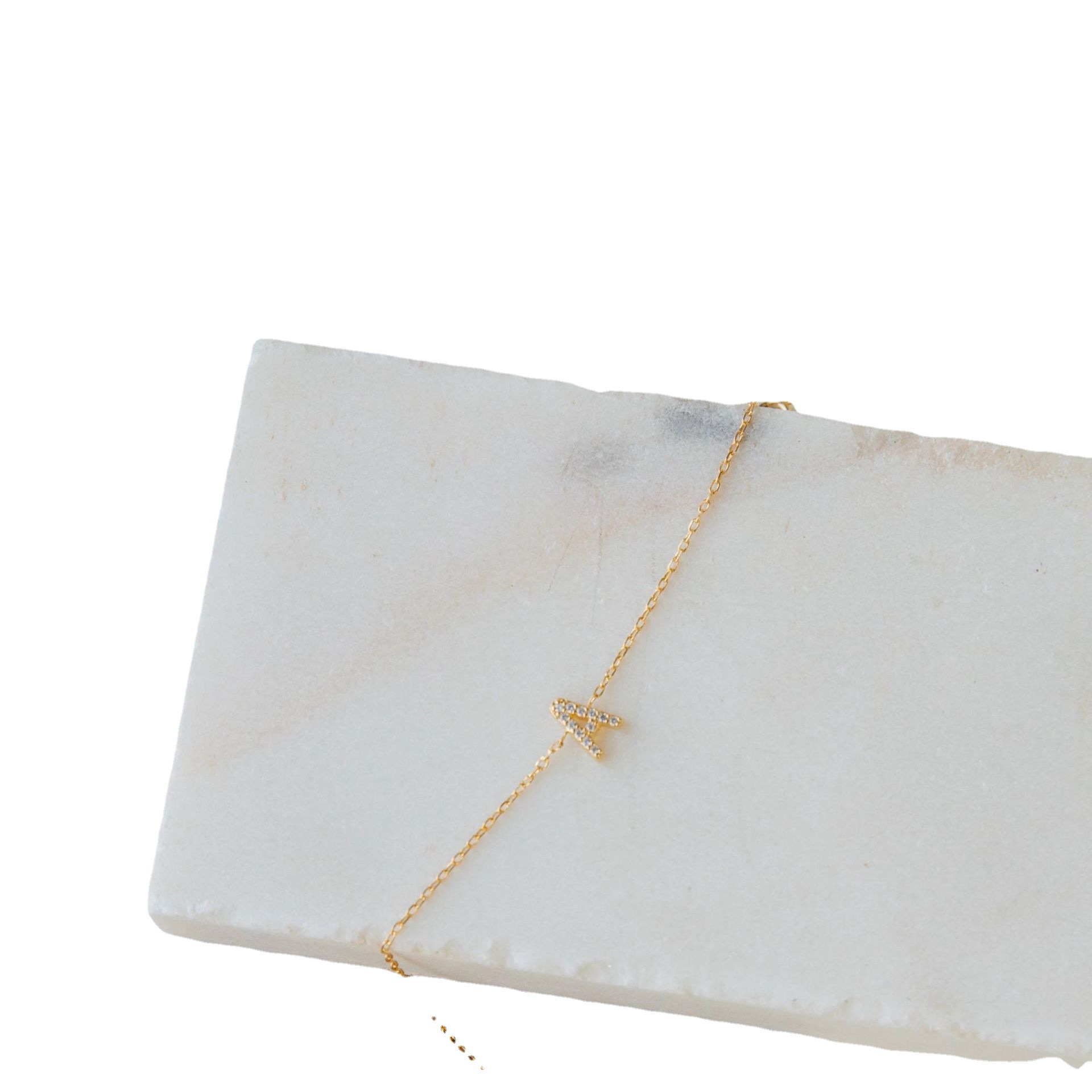 Stylish 26 Letter Bracelet for Women - New Design with Diamonds - Image 27