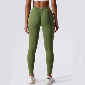 Slim Yoga Fitness Pants - Breathable Quick-Drying Leggings for Women | Peach Hip Lifting Trousers