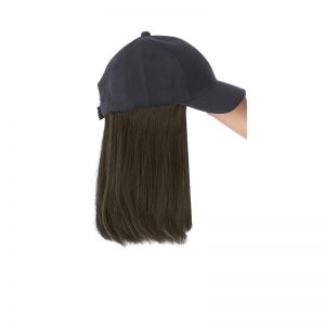 All-in-One Female Fashion Cap Hat Wig for Effortless Style