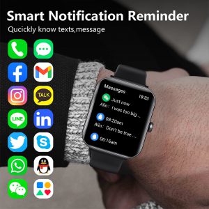 F57Pro Smart Watch with Bluetooth Calling & Advanced Health Monitoring