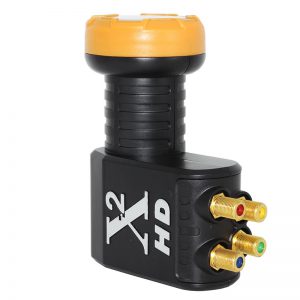 Universal Ku Band Quad LNB for Satellite TV Receiver - High Performance