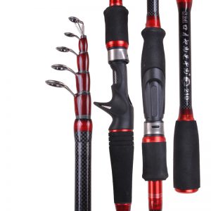 MH Shrinking Rod Straight Shank Carbon Vibration Fishing Tackle Outlet Rod