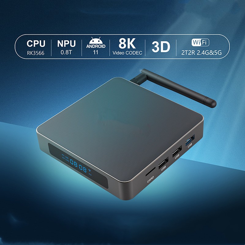 Bluetooth 8K Ultra HD Network Streaming Set-top Box for Superior Viewing