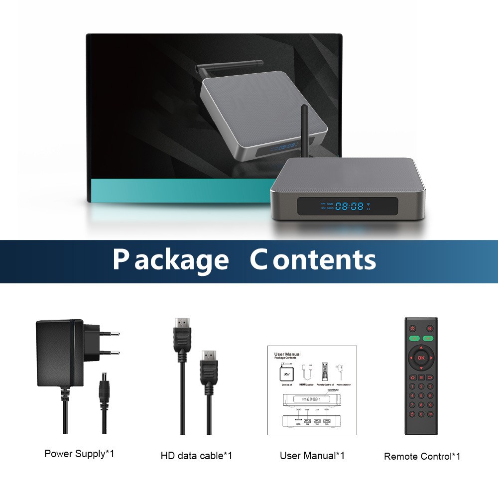 Bluetooth 8K Ultra HD Network Streaming Set-top Box for Superior Viewing - Image 2