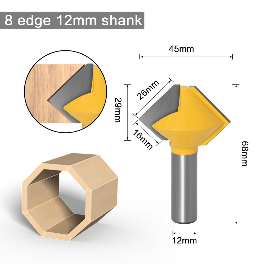 Bird's Mouth Router Bit for Precise Woodworking and Crafting Projects - Image 2