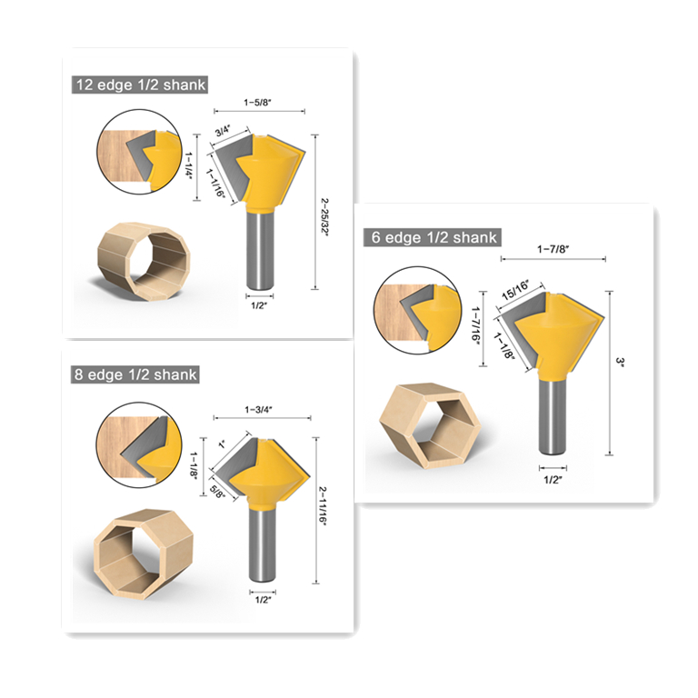 Bird's Mouth Router Bit for Precise Woodworking and Crafting Projects - Image 4