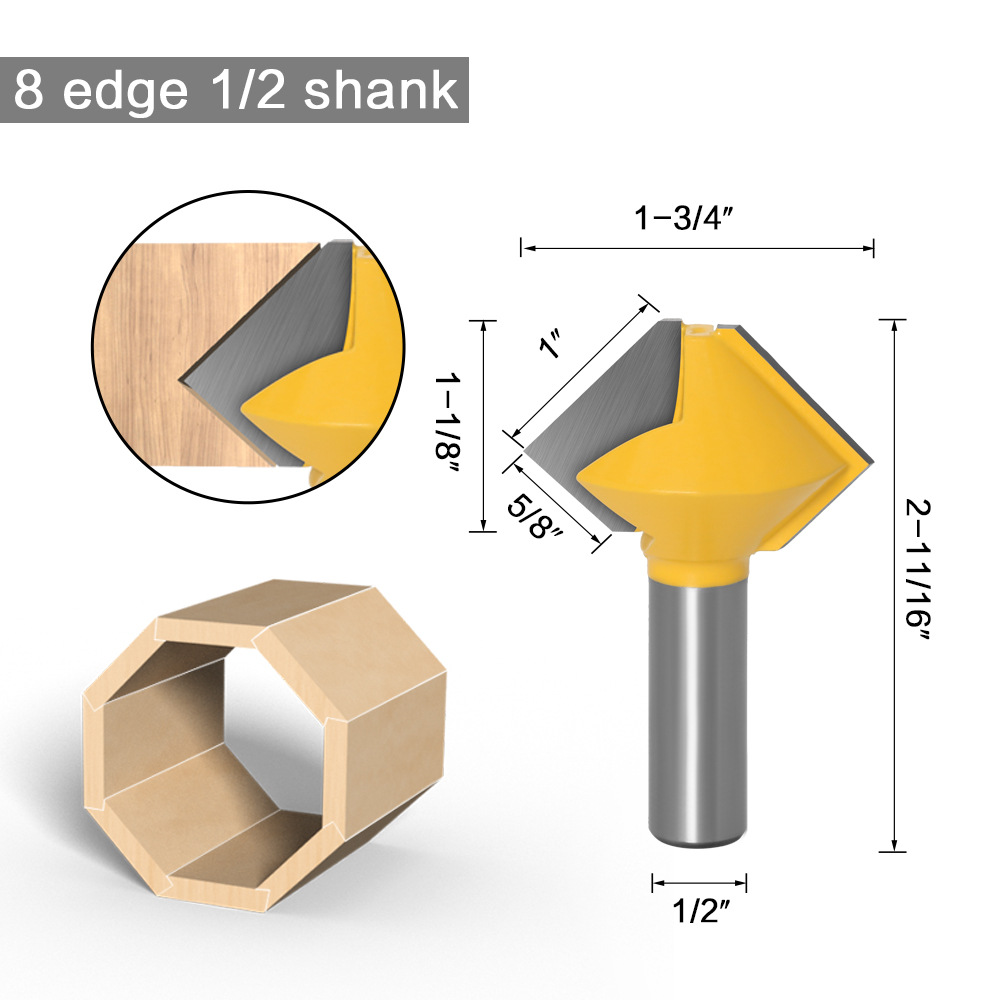 Bird's Mouth Router Bit for Precise Woodworking and Crafting Projects - Image 11
