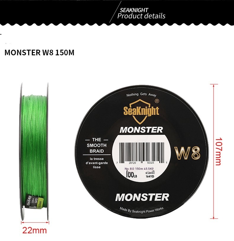 Dyneema Fish Line - 8-Woven Raw Silk Weaving for Superior Strength - Image 11