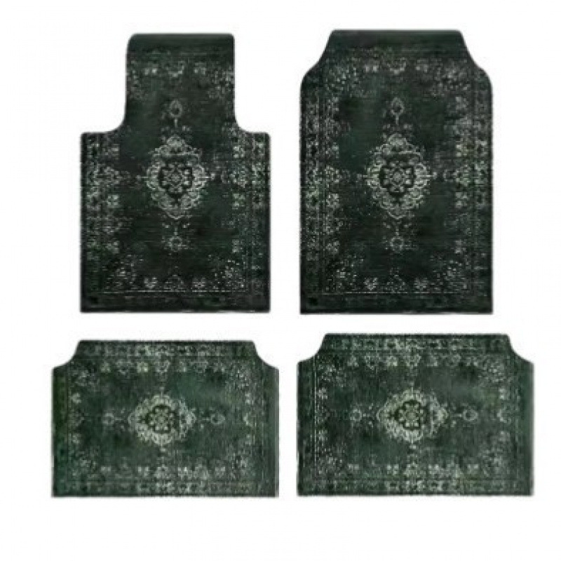 Bohemian Chic Foot Mat Set - Stain-resistant, Non-slip, 4-Piece Household Collection - Image 8