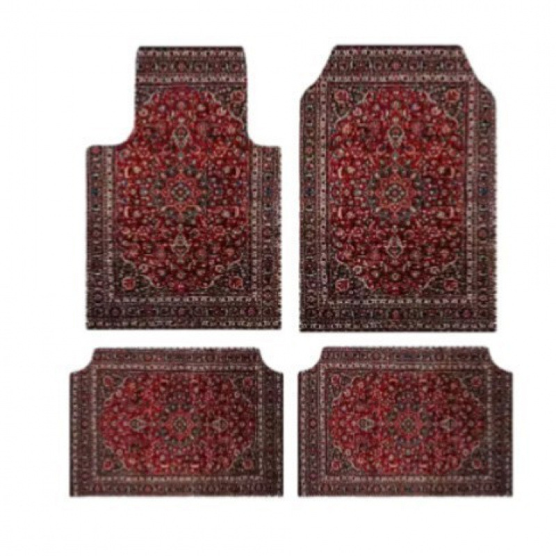 Bohemian Chic Foot Mat Set - Stain-resistant, Non-slip, 4-Piece Household Collection - Image 9