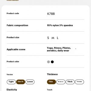 High Elastic Hip Lifting Yoga Wear with Belly Support for Pregnant Women